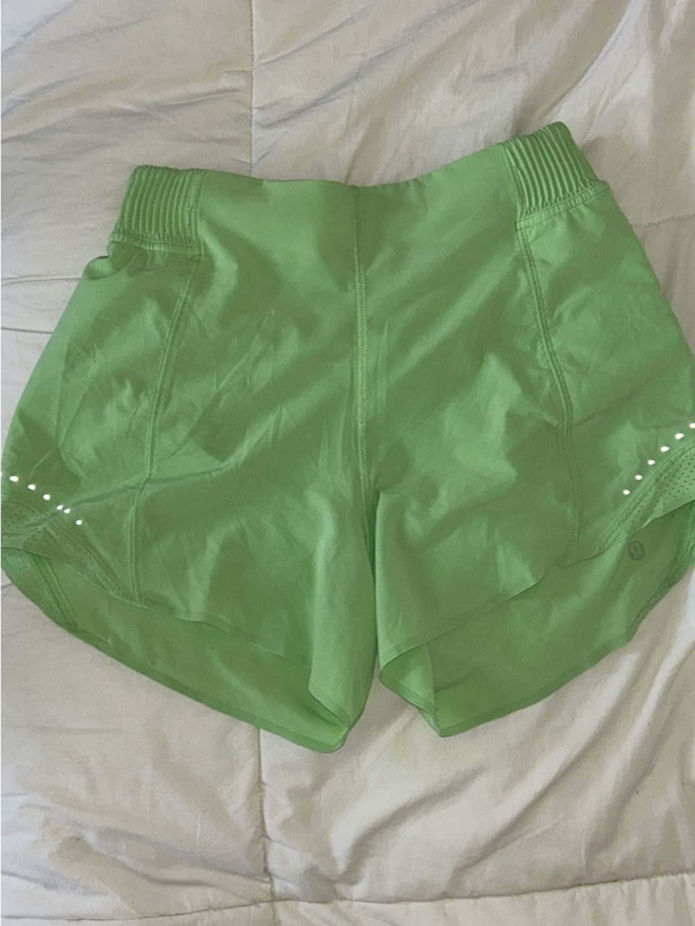 Lululemon Green Athletic Shorts